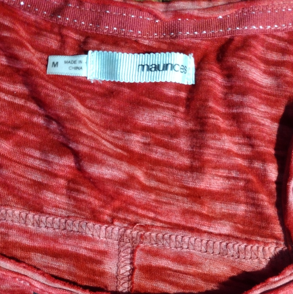 Red Embellished Tank Top - Picture 8 of 12